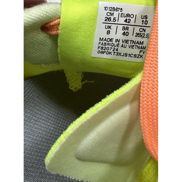 Asics Noosa Tri 16 Running Shoes Women’s Size 10 Neon Yellow Orange 1012B675 - Picture 7 of 8